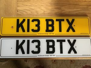 Cherished private Car NUMBER PLATES for sale